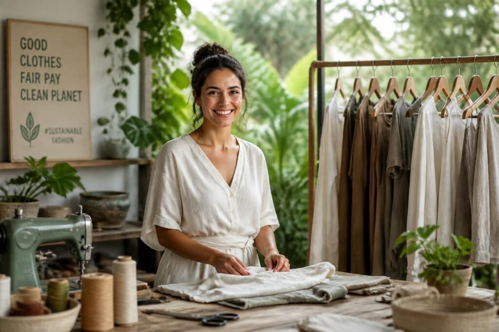 découvrez la mode éthique et responsable, explorez le concept de slow fashion et apprenez à consommer de manière plus durable et consciente.