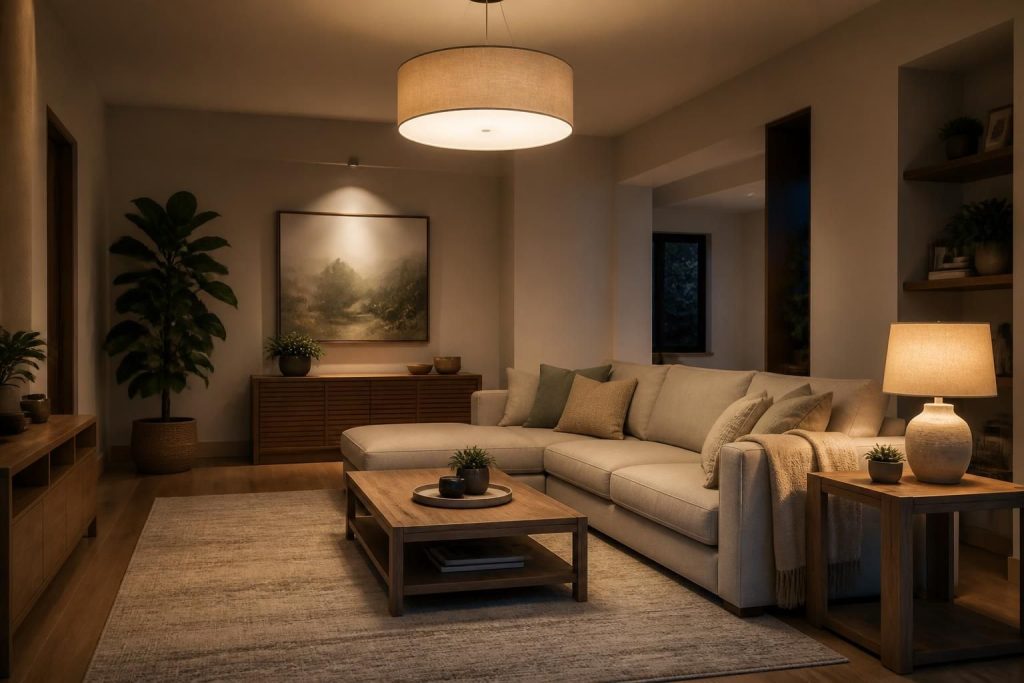 Bien éclairer son intérieur : la règle des 3 sources de lumière