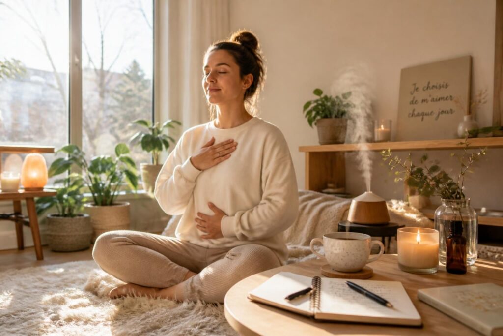 découvrez des petits rituels quotidiens simples et efficaces pour cultiver le bien-être et apprendre à s'aimer davantage chaque jour.