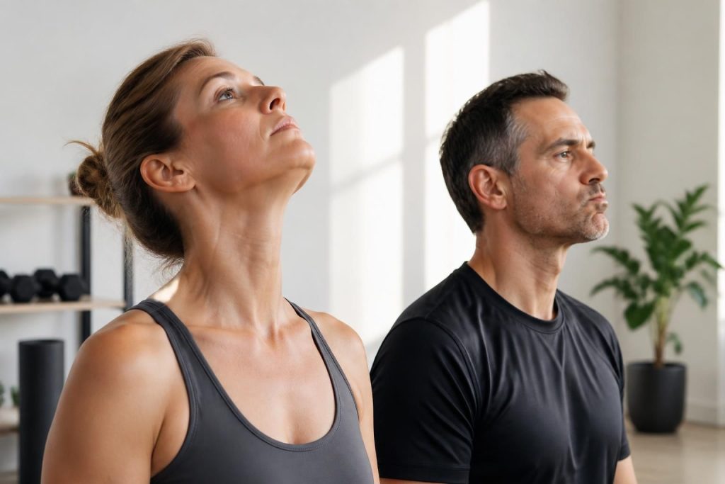 Comment perdre le double menton rapidement avec des exercices efficaces